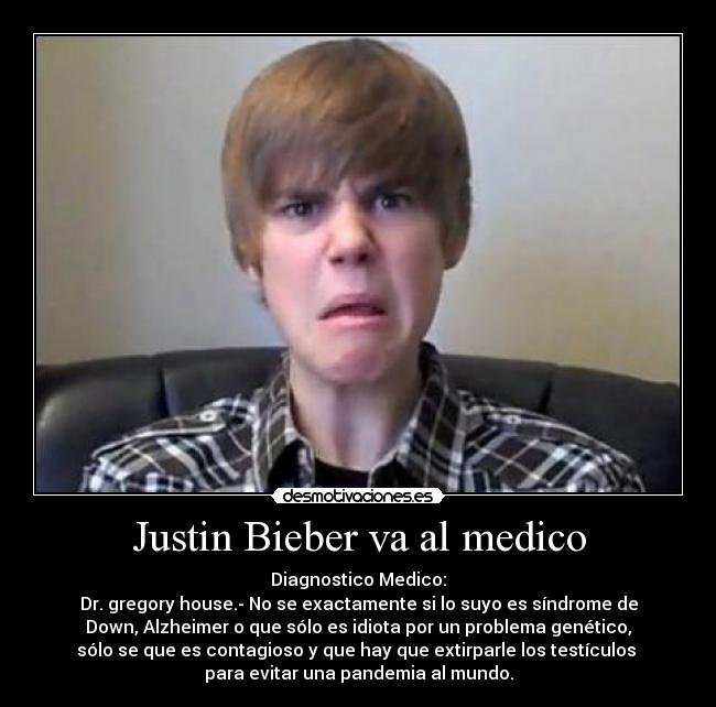 Justin Bieber va al medico -