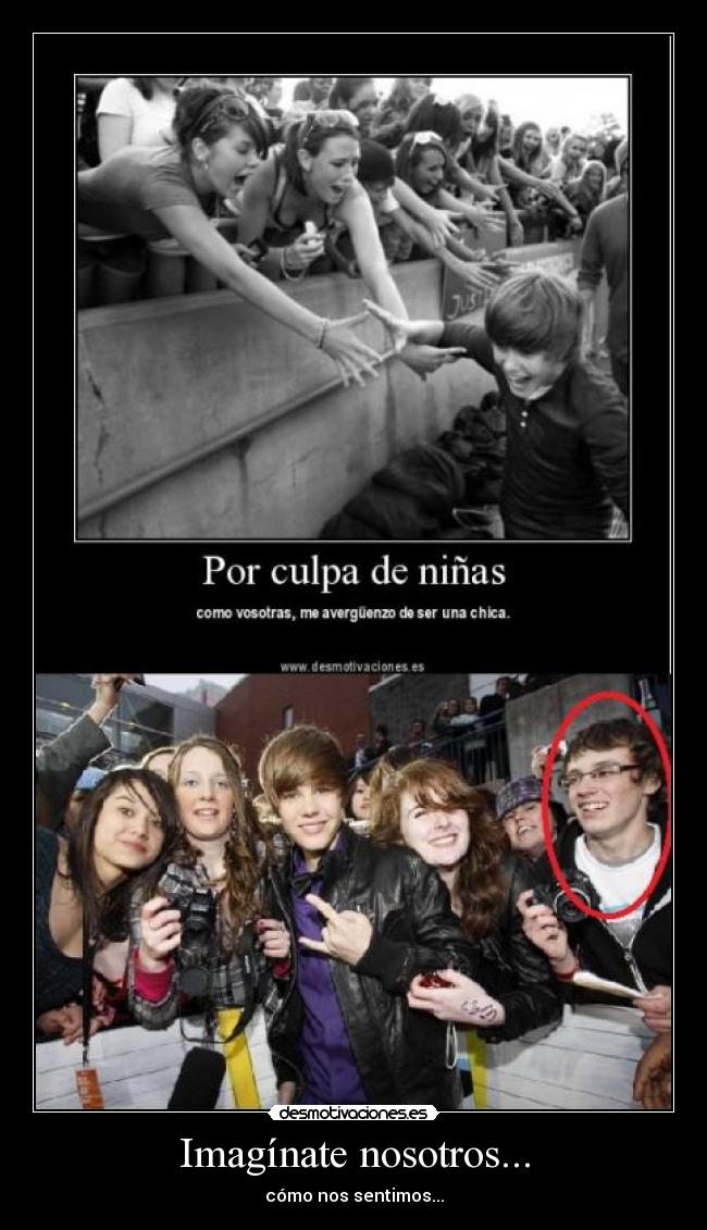 Imagínate nosotros... - cómo nos sentimos...