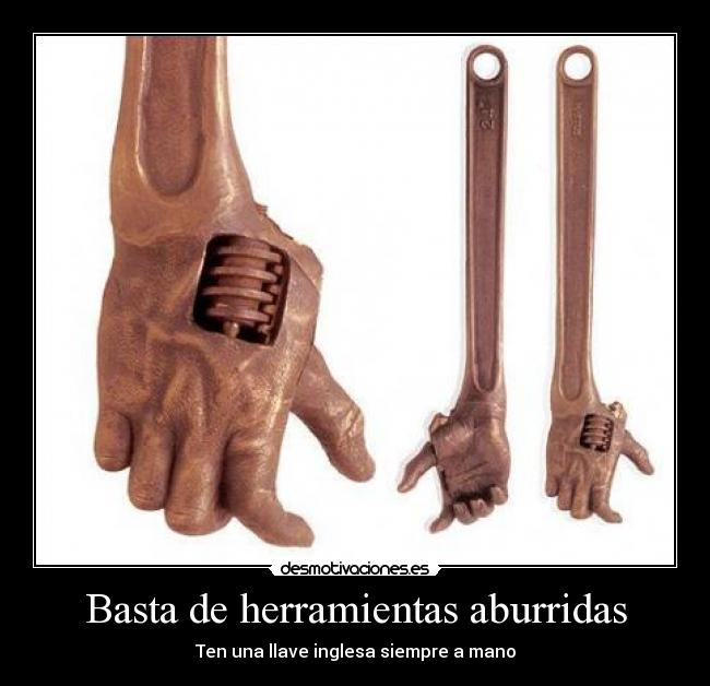 Basta de herramientas aburridas - 