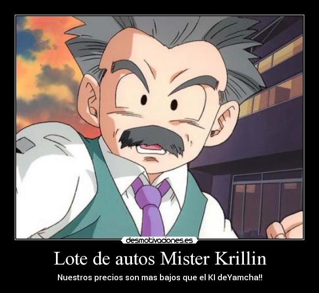 carteles humor kriliin goku desmotivaciones