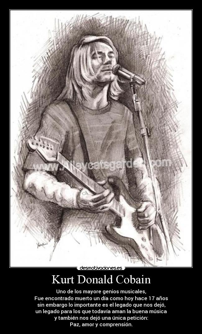 Kurt Donald Cobain - 
