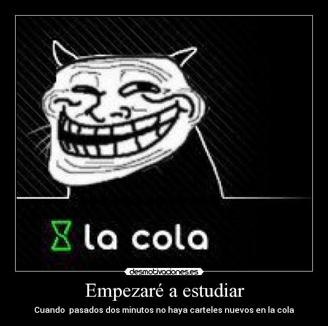 Empezaré a estudiar -