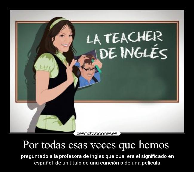 Por todas esas veces que hemos  - 