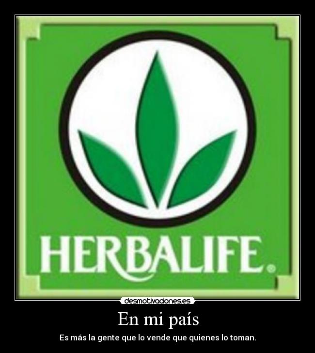 carteles herbalife desmotivaciones