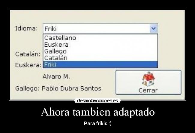 Ahora tambien adaptado - 