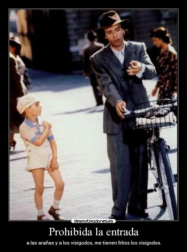 Prohibida la entrada -