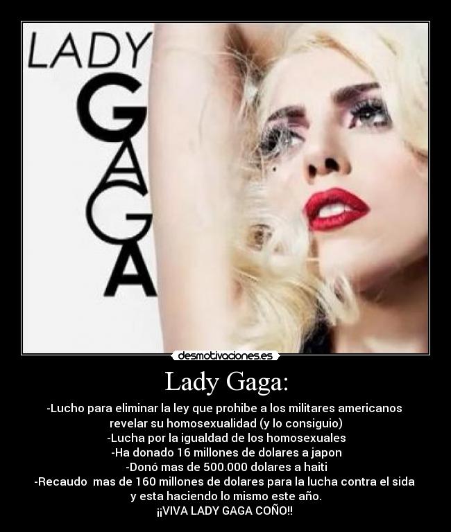 Lady Gaga: - 