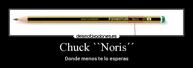 Chuck ``Noris´´ -