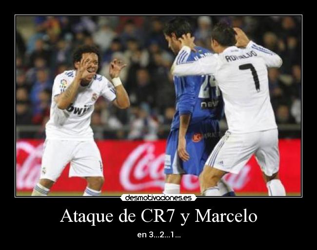 Ataque de CR7 y Marcelo -