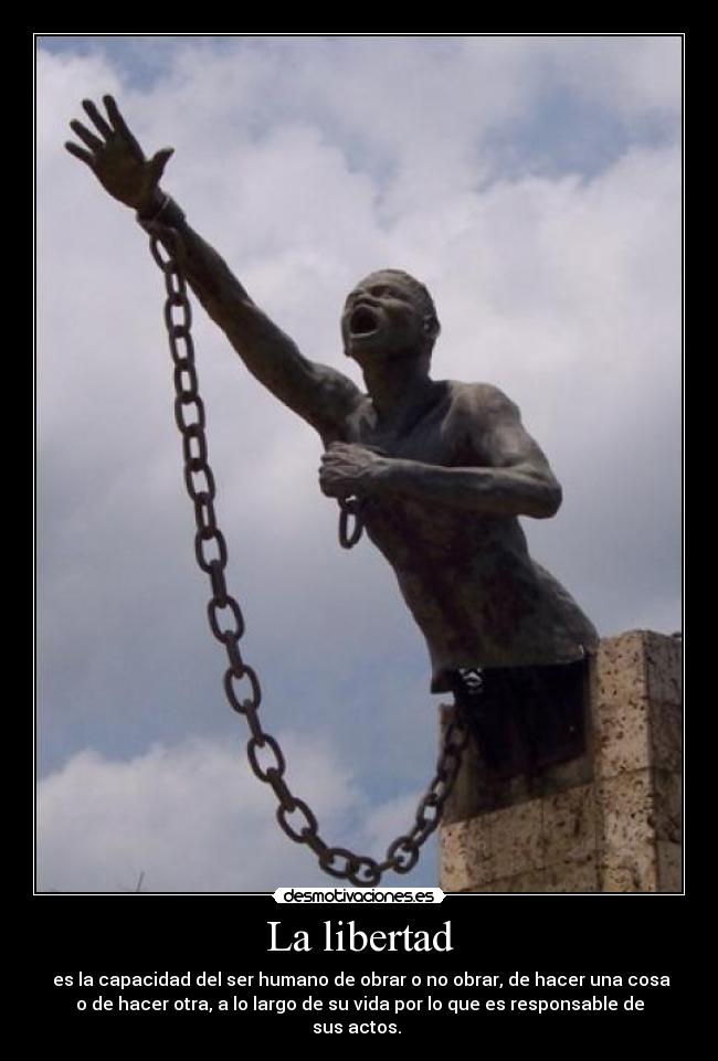 La libertad -