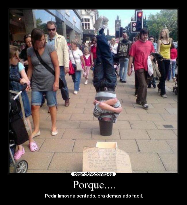 Porque.... -