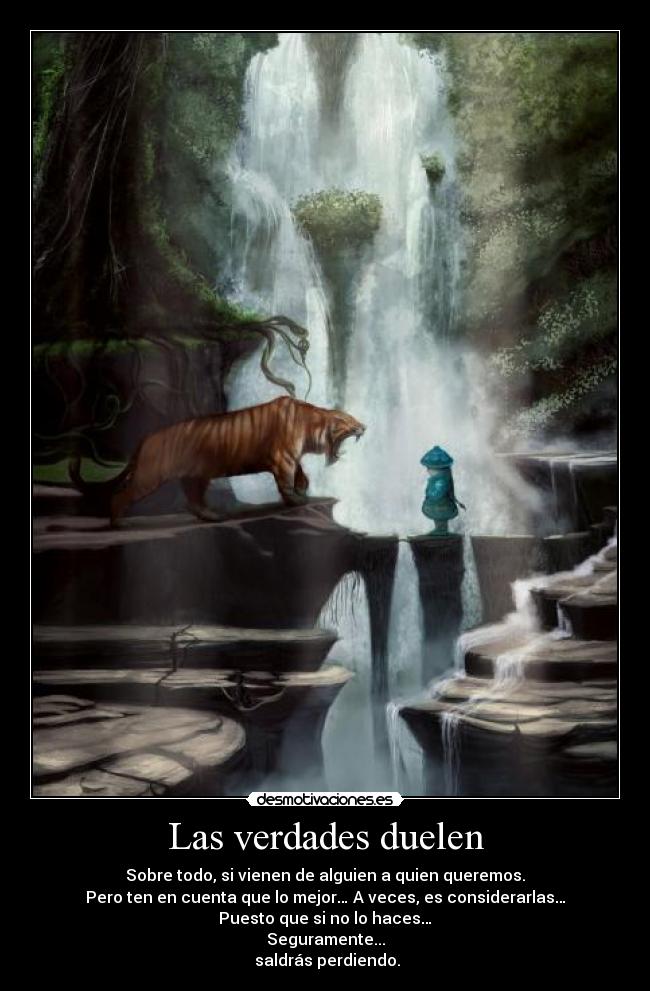 Las verdades duelen -