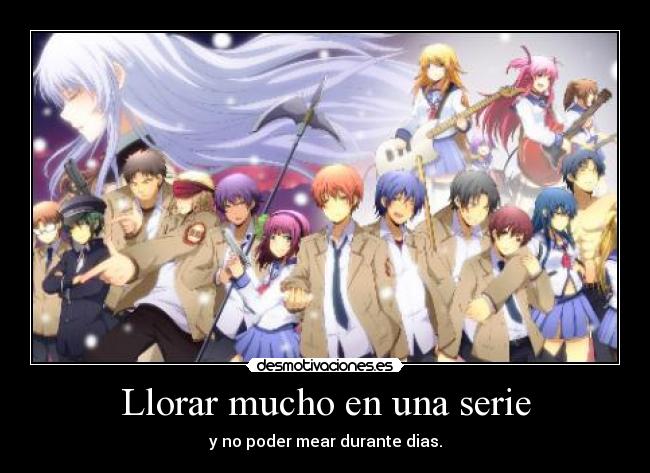 Llorar mucho en una serie - 