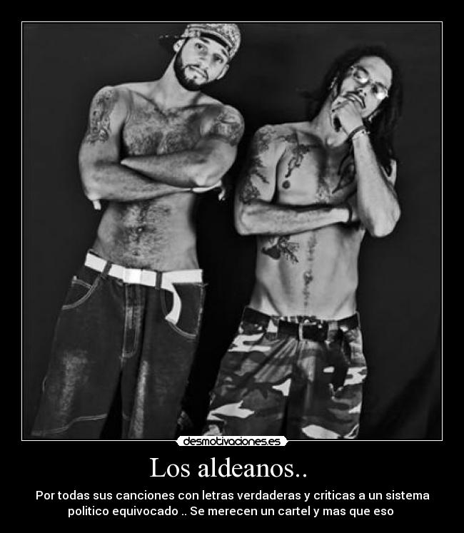 Los aldeanos.. -