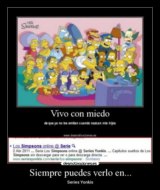 carteles simpsons desmotivaciones