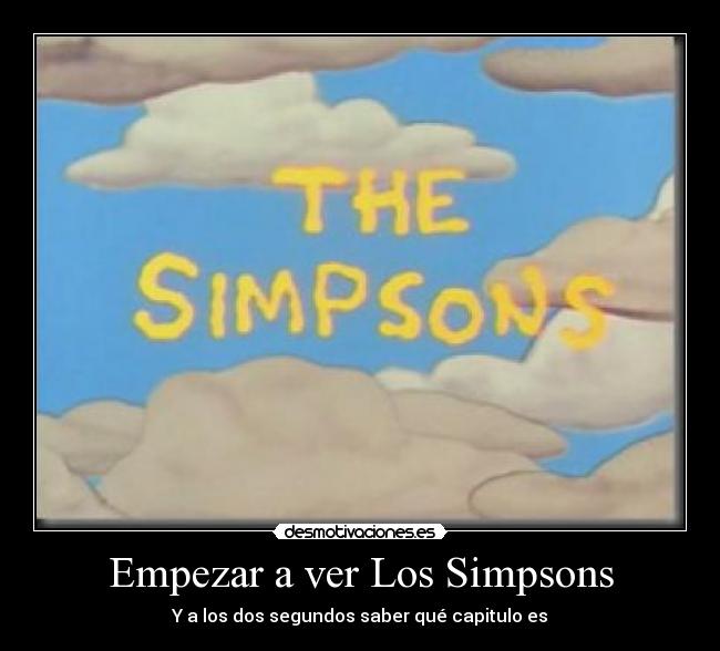 carteles simpsons los simpsons desmotivaciones