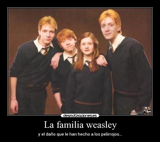 La familia weasley -