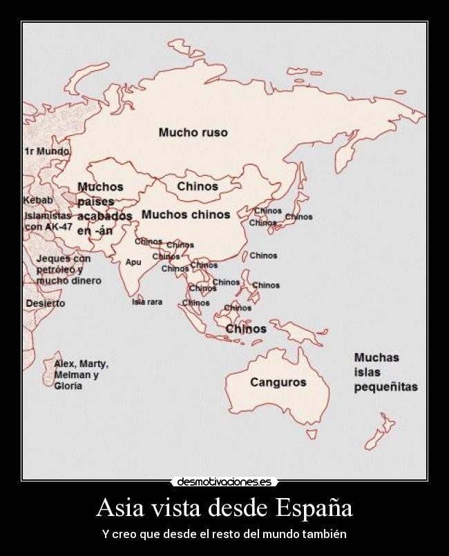 Asia vista desde España - 