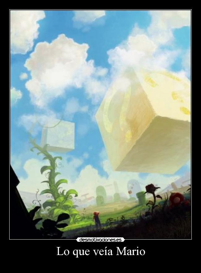 Lo que veía Mario -