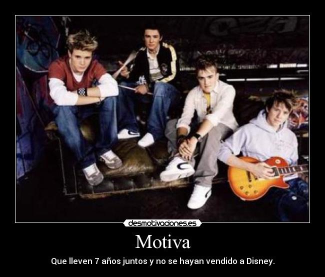 Motiva - Que lleven 7 años juntos y no se hayan vendido a Disney.