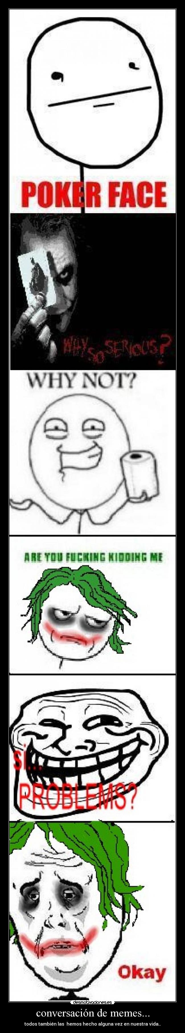 conversación de memes... -