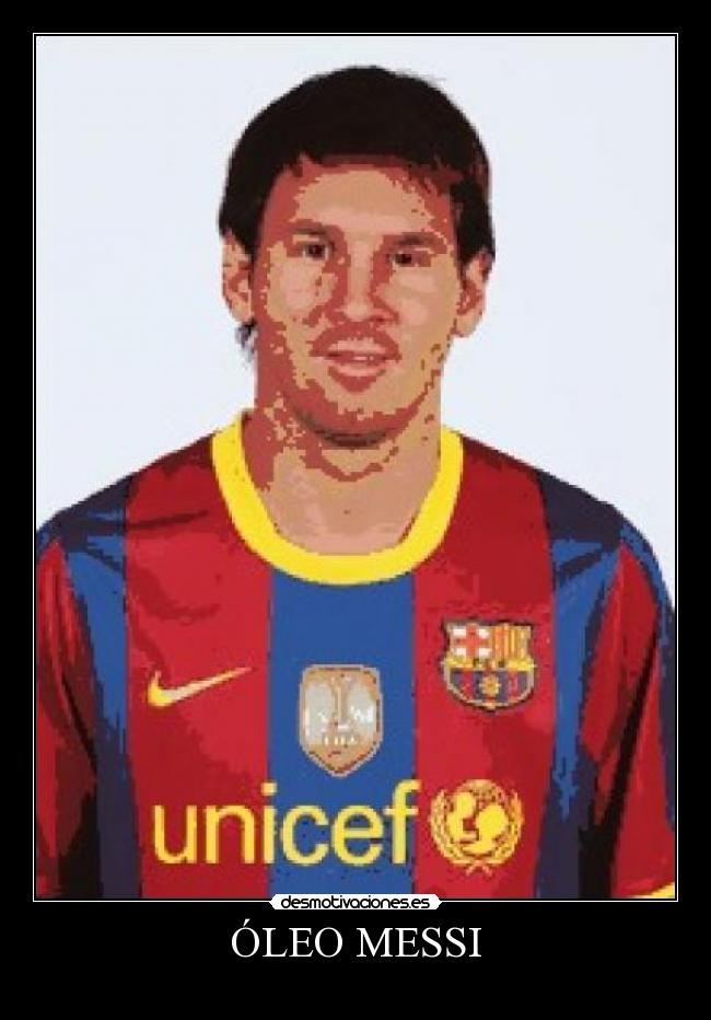 ÓLEO MESSI -