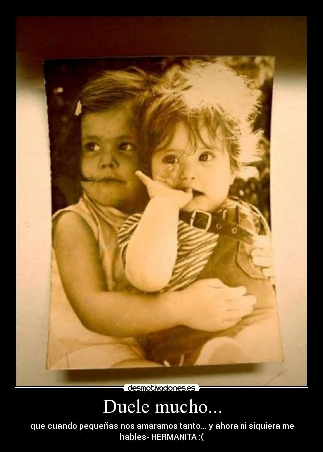 Duele mucho... - 