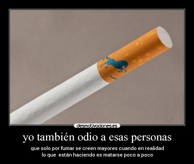 yo también odio a esas personas -