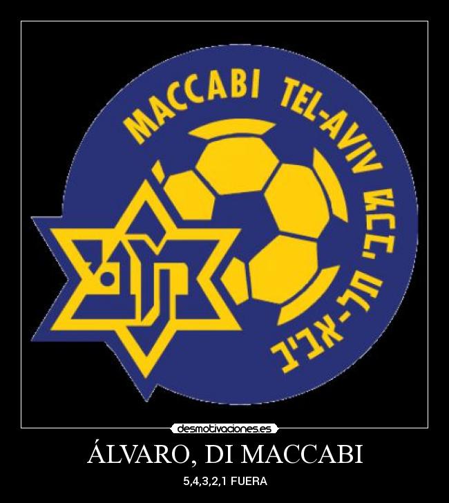 ÁLVARO, DI MACCABI - 