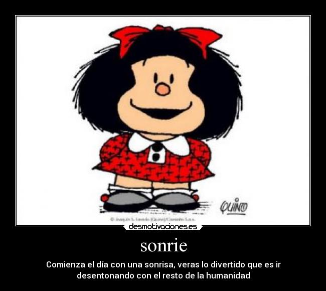 sonrie -