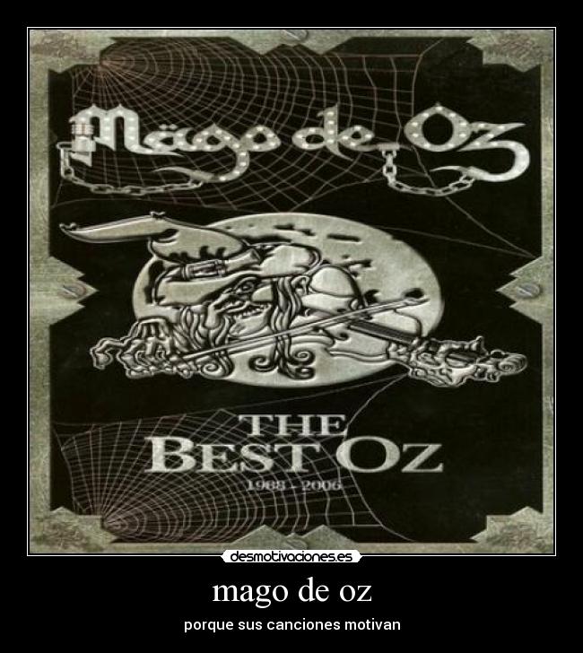 mago de oz - porque sus canciones motivan