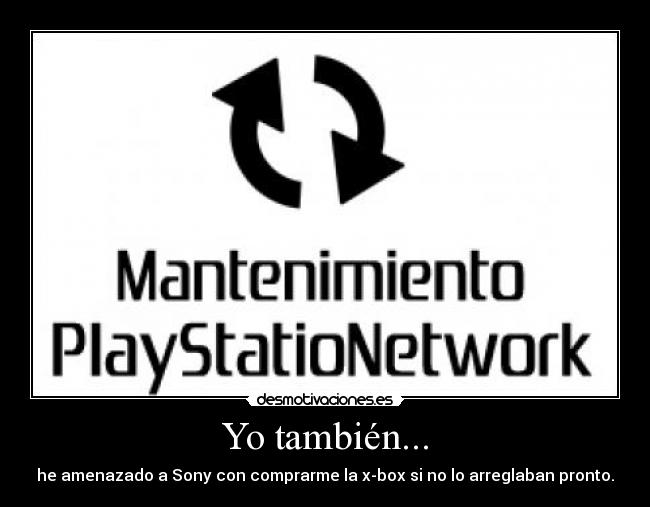 carteles mantenimiento ps3 desmotivaciones