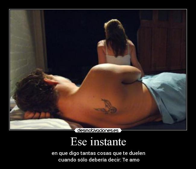 Ese instante -