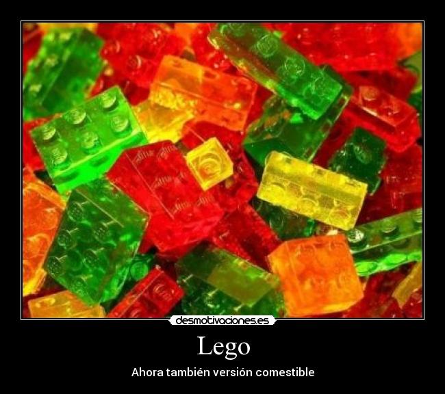 Lego - Ahora también versión comestible