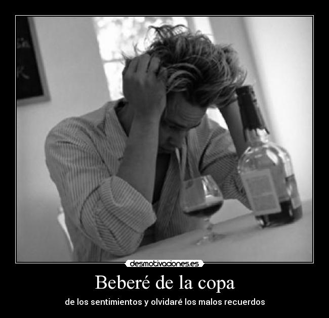 Beberé de la copa -