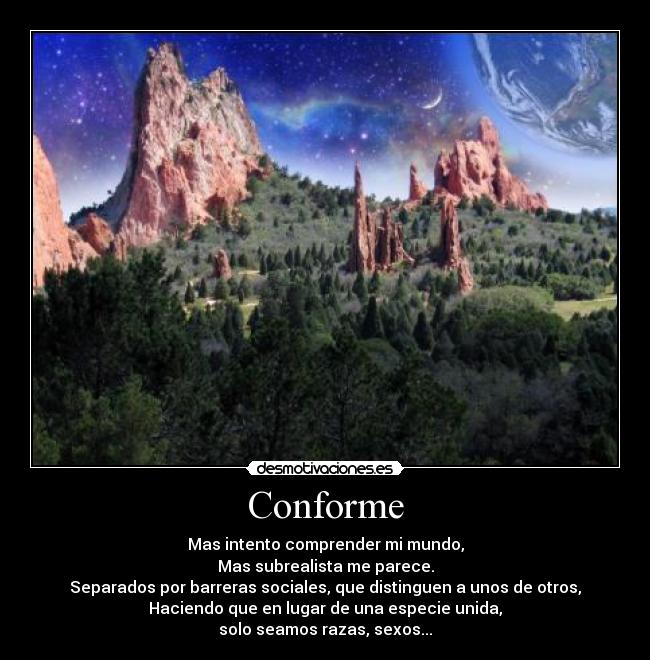 carteles conforme desmotivaciones