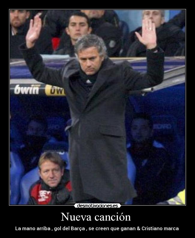 Nueva canción  - La mano arriba , gol del Barça , se creen que ganan & Cristiano marca 