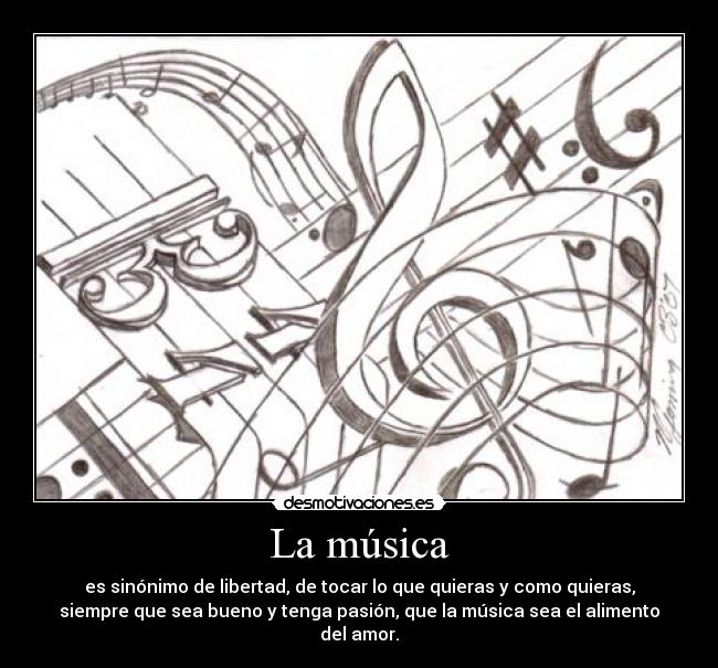 La música -