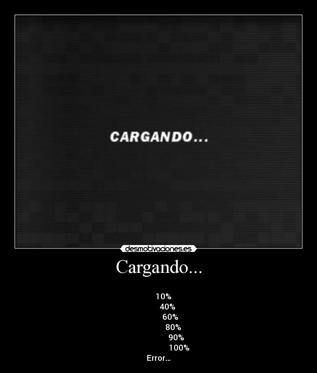 Cargando... -
████ 10%
████████ 40%
████████████60%
███████████████80%
██████████████████90%
████████████████████ 100%
Error…