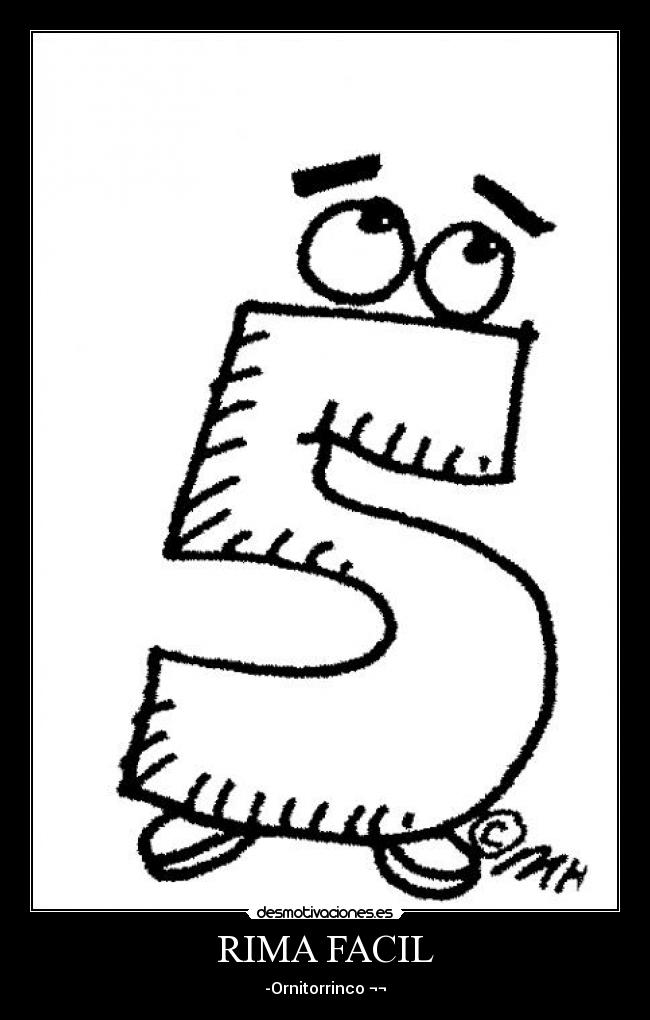 RIMA FACIL - -Ornitorrinco ¬¬