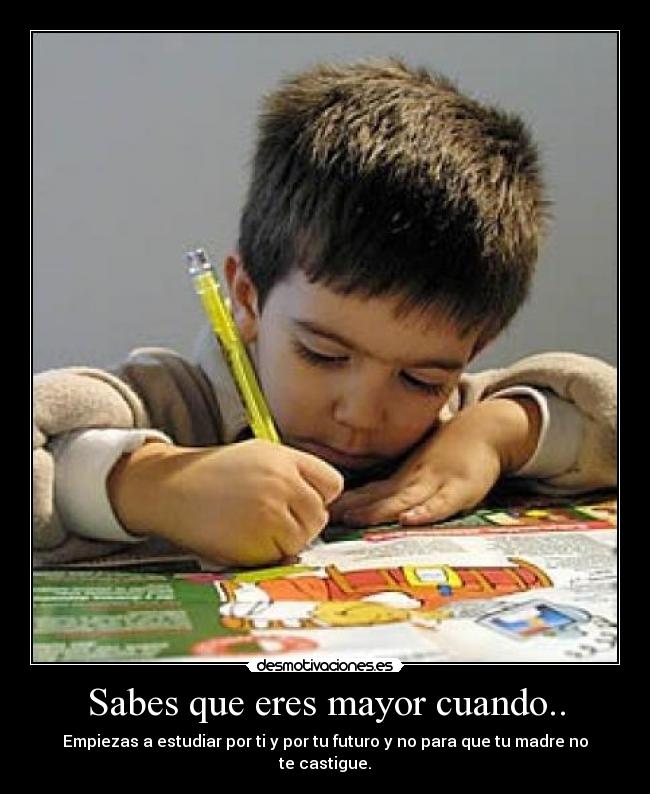 Sabes que eres mayor cuando.. - 