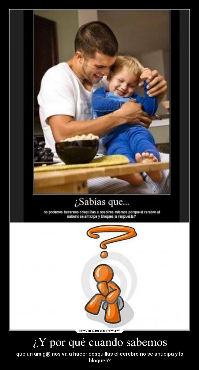 ¿Y por qué cuando sabemos -