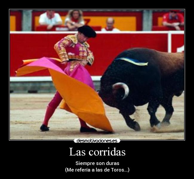 carteles corridas toros malpensar eyaculacion desmotivaciones