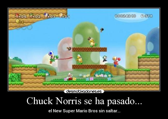 Chuck Norris se ha pasado... - 