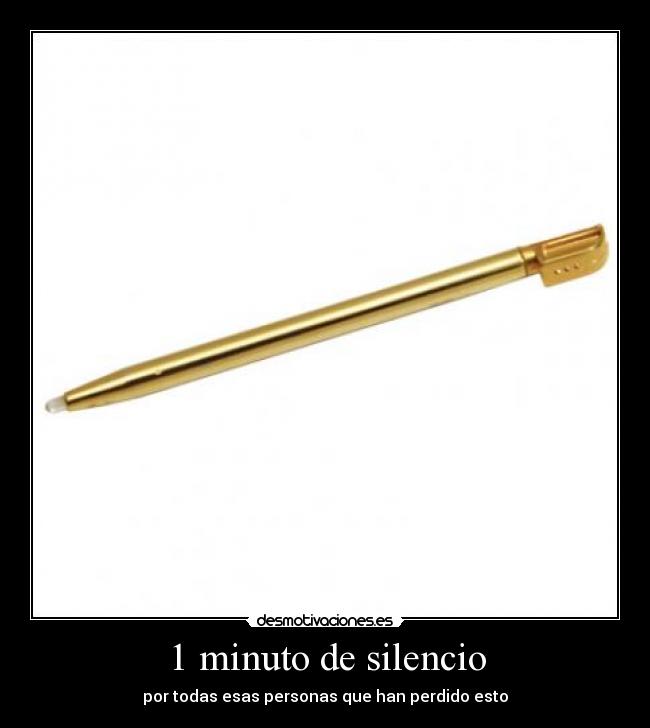 1 minuto de silencio - 