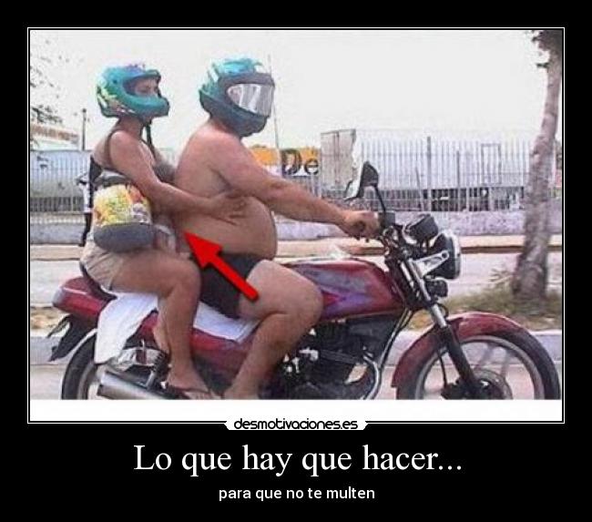 Lo que hay que hacer... -