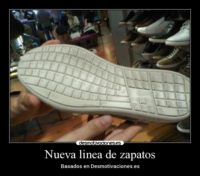 Nueva linea de zapatos -