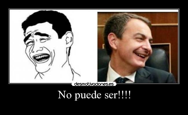 No puede ser!!!! - 