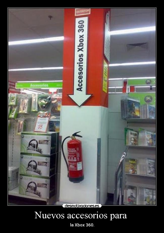 Nuevos accesorios para - la Xbox 360.