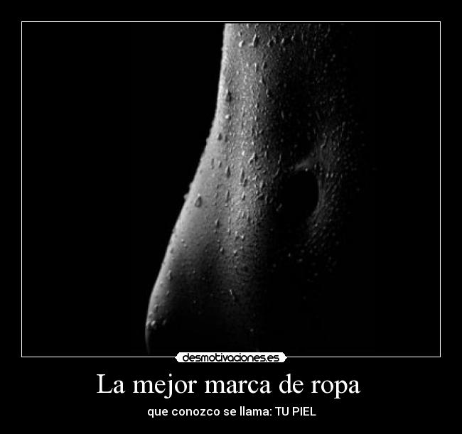 La mejor marca de ropa  - 